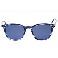 Tom Ford Men's Sunglasses - Shiny Blue Acetate Square Full Rim Frame | FT0956-D 90V ,