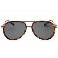 Versace Women's Sunglasses - Dark Havana Aviator Shape Full Rim Frame | 0VE2260 100187 ,