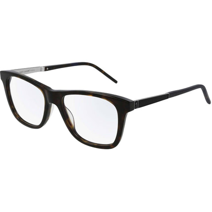 Saint Laurent Unisex Eyeglasses - Havana Acetate Cat Eye Frame Demo Lens | SLM83 002 ,