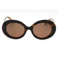 Dolce & Gabbana Women's Sunglasses - Havana Plastic Oval Shape Frame| 0DG4448F 321773 ,