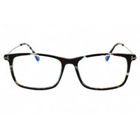 Tom Ford Men's Eyeglasses - Colored Havana Acetate Rectangular Frame | FT5758-B 055 ,