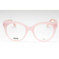 Moschino Women's Eyeglasses - Pattern Pink Acetate Cat Eye Full Rim Frame | MOS613 OBL ,