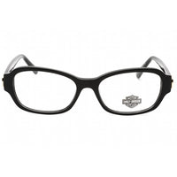 Harley Davidson Women's Eyeglasses - Shiny Black Plastic Full Rim Frame | HD0567 001 ,