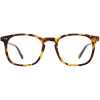 Garrett Leight Unisex Eyeglasses - Bio Spotted Tortoise Square Frame | RUSKIN BIO SPT ,