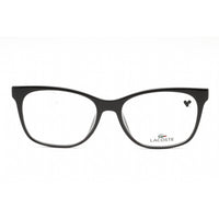 Lacoste Women's Eyeglasses - Black Plastic Rectangular Full Rim Frame | L2767 001 ,