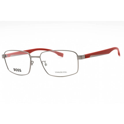 Hugo Boss Men's Eyeglasses - Matte Dark Ruthenium Metal Frame | BOSS 1470/F 0R80 00 ,