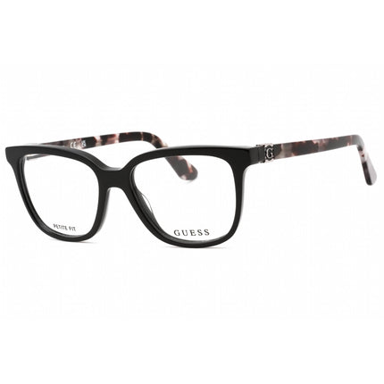 Guess Women's Eyeglasses - Black/Other Acetate Square Full Rim Frame | GU2937 005 ,