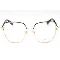 Philipp Plein Women's Eyeglasses - Shiny Rose Gold Geometric Frame | VPP054S 0301 ,