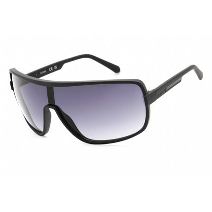 Guess Factory Men's Sunglasses - Matte Black Frame Gradient Smoke Lens | GF5073 02B ,