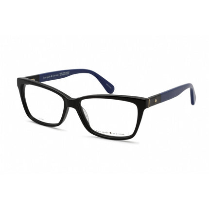 Kate Spade Unisex Eyeglasses - Black Blue Plastic Rectangular Frame | Camberly 0D51 00 ,