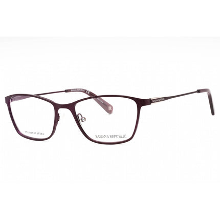 Banana Republic Women's Eyeglasses - Matte Violet Metal Cat Eye Frame | BR 201 01JZ 00 ,