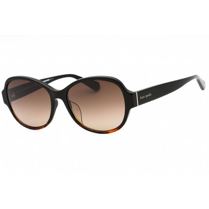 Kate Spade Women's Sunglasses - Black Shaded Havana Oval Frame | ADDILYNN/F/S 0W4A HA ,