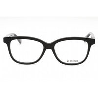 Guess Women's Eyeglasses - Shiny Black Plastic Cat Eye Full Rim Frame | GU5220 001 ,