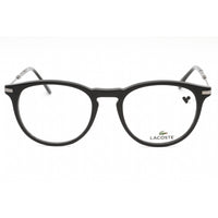 Lacoste Men's Eyeglasses - Black Plastic Full Rim Frame Clear Demo Lens | L2918 001 ,