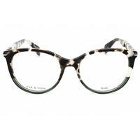 Rag And Bone Women's Eyeglasses - Havana Gray Plastic Cat Eye Frame | RNB 3032 AB8 00 ,