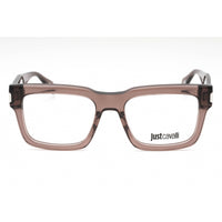 Just Cavalli Women's Eyeglasses - Transparent Brown Plastic Full Rim | VJC015 07AY ,