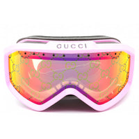 Gucci Unisex Sunglasses - Pink/Multicolor Sport Wraparound Frame | GG1210S 004 ,