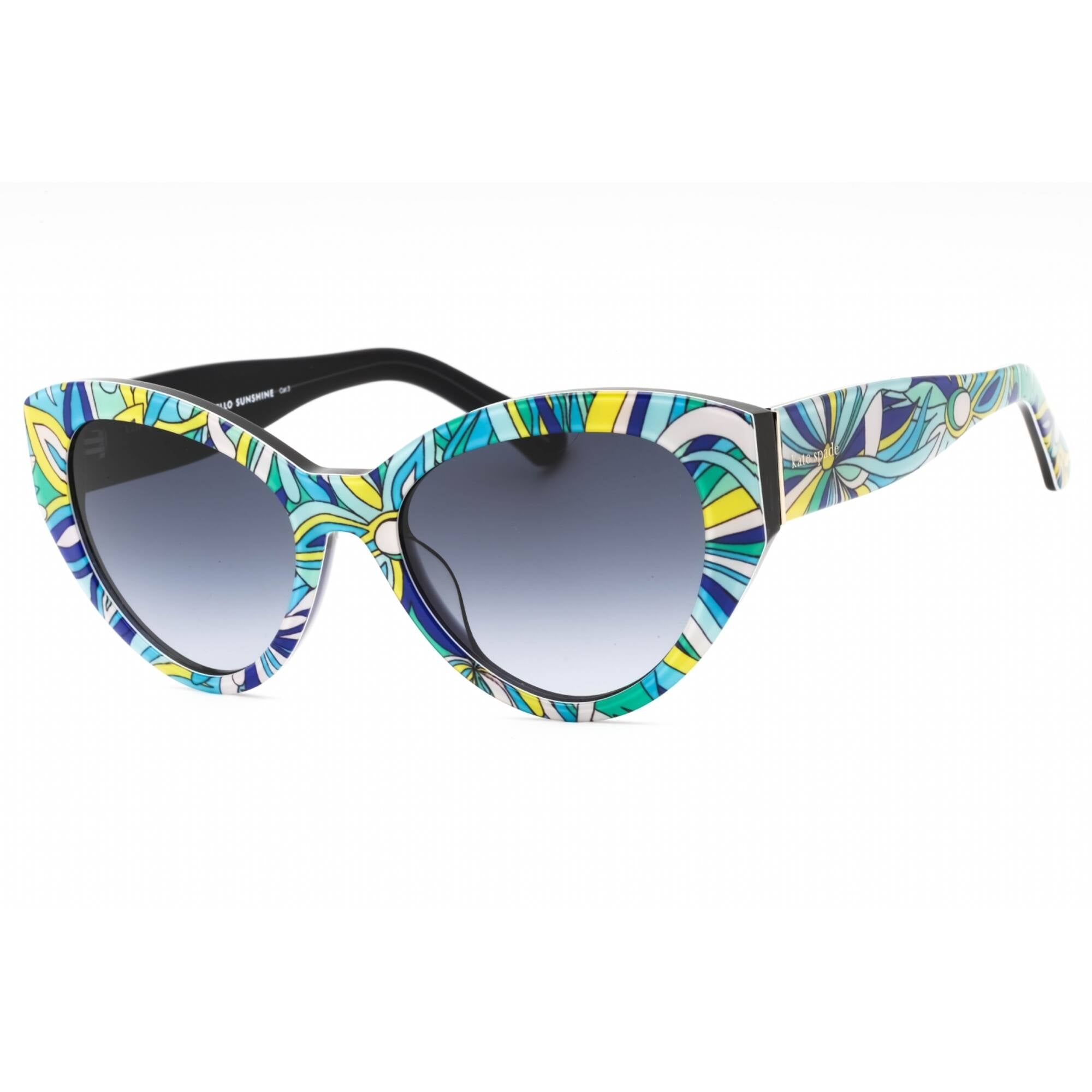 Kate Spade Paisleigh Blue Pattern Sunglasses With Hard Case Kits.com -- Kate Spade PAISLEIGH/S main image 2