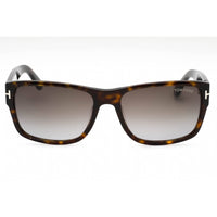 Tom Ford Men's Sunglasses - Dark Havana Plastic Frame Gradient Smoke Lens | FT0445 52B ,