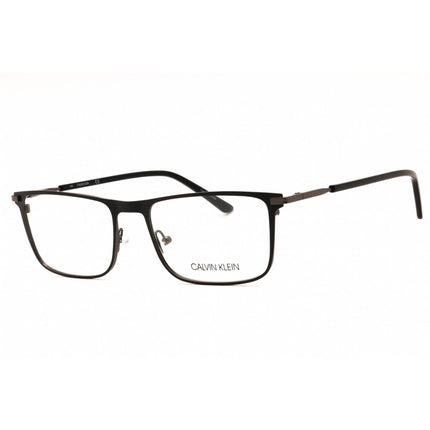 Calvin Klein Men's Eyeglasses - Matte Black Metal Rectangular Frame | CK20304 001 ,