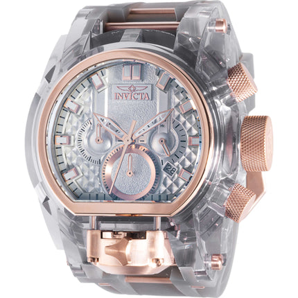 Invicta Men's Watch - Bolt Zeus Magnum Quartz Rose Gold and Silver Tone Dial | 46474 ,
