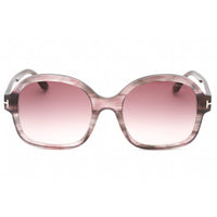 Tom Ford Women's Sunglasses - Shiny Violet Plastic Oversized Shape Frame | FT1034 81Z ,