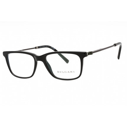 Bvlgari Men's Eyeglasses - Black Plastic Full Rim Rectangular Frame | 0BV3053 501 ,