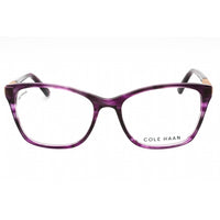 Cole Haan Women's Eyeglasses - Plum Horn Plastic Full Rim Cat Eye Frame | CH5049 510 ,