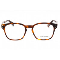 Salvatore Ferragamo Men's Eyeglasses - Tortoise Square Full Rim Frame | SF2925 214 ,