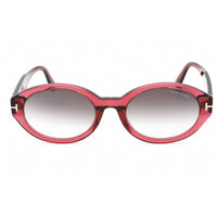Tom Ford Women's Sunglasses - Shiny Violet Frame Gradient Smoke Lens | FT0916 81B ,