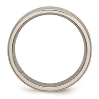 Titanium Polished w/Carbon Fiber Inlay 6mm Band | TB424 ,