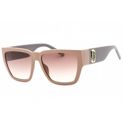 Marc Jacobs Women's Sunglasses - Beige Grey Plastic Square Frame | MARC 646/S 0690 HA ,