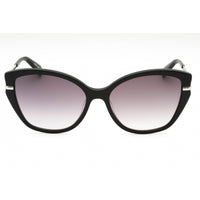 Longchamp Women's Sunglasses - Black Plastic Cat Eye Full Rim Shape Frame| LO627S 001 ,