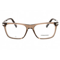 Salvatore Ferragamo Men's Eyeglasses - Transparent Sand Full Rim Frame | SF2959N 278 ,