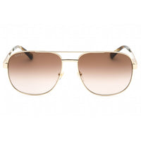Gucci Men's Sunglasses - Gold Metal Navigator Frame Brown Gradient Lens | GG1223S 003 ,