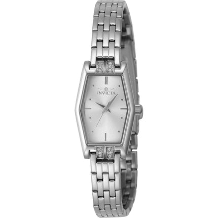 Invicta Women's Watch - Angel Quartz Silver Tone Dial Stainless Steel Bracelet | 48130 ,