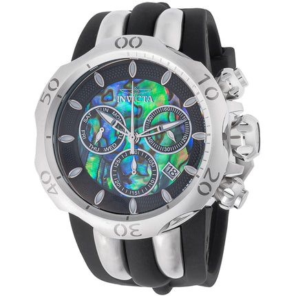 Invicta Men's Watch - Venom Rotating Bezel Green, Blue and Black Dial Strap | 46466 ,