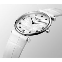 Longines Women's Watch - La Grande Classique Quartz White Leather Strap | L45124870 ,