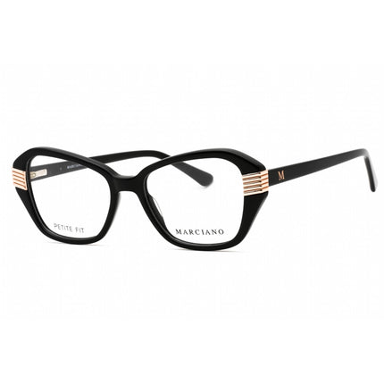 Guess By Marciano Women's Eyeglasses - Shiny Black Full Rim 54mm Frame | GM0386 001 ,