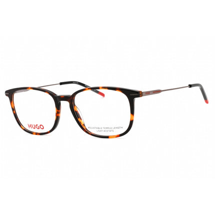 Hugo Unisex Eyeglasses - Havana Plastic Oval Full Rim Frame | HG 1205 0086 00 ,