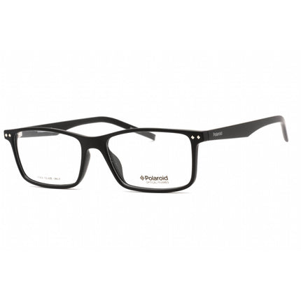 Polaroid Core Men's Eyeglasses - Matte Black Rectangular Frame | Pld D 336 0003 00 ,