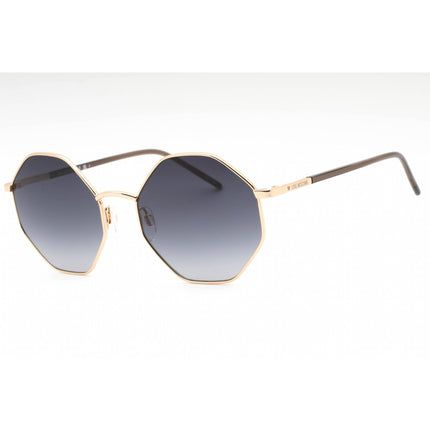 Moschino Love Women's Sunglasses - Rose Gold Geometric Metal Frame | MOL029/S 0000 9O ,
