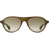 Garrett Leight Women's Sunglasses - Olive Tortoise Aviator Full Rim | ECKHART OT/OG ,