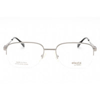 Elasta Men's Eyeglasses - Ruthenium Metal Rectangular Half Rim Frame | E 7238 06LB 00 ,