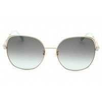 Kate Spade Women's Sunglasses - Gold Green Metal Butterfly Frame | YARA/F/S 0PEF IB ,