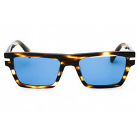 Salvatore Ferragamo Men's Sunglasses - Striped Brown Full Rim Frame | SF1086SN 216 ,