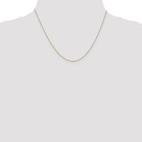 14k Carded.5mm Box Chain(CARDED) | 5BY ,