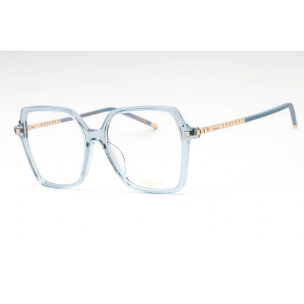 Chopard Women's Eyeglasses - Transparent Blue Plastic Butterfly Frame | VCH348M 06NA ,