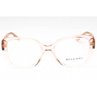 Bvlgari Women's Eyeglasses - Transparent Pink Plastic Butterfly Frame | 0BV4220 5470 ,