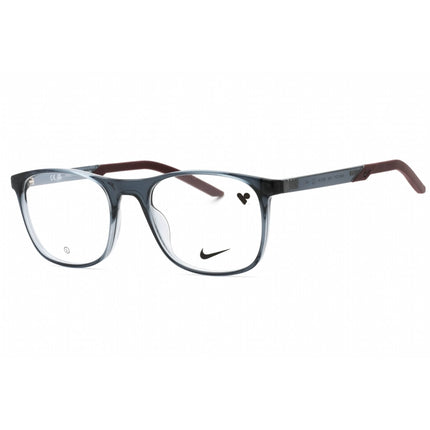 Nike Men's Eyeglasses - Dark Grey Injected Propionate Square Frame | NIKE 7271 034 ,